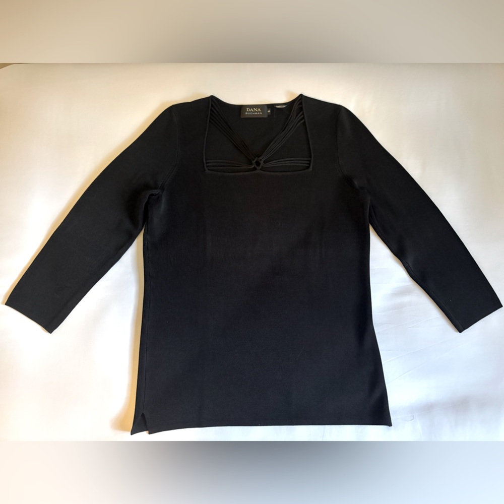 Dana Buchman Black sweater. Size S